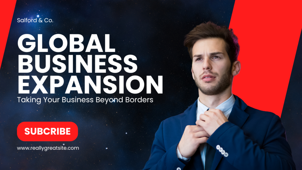 Professional business website banner with a modern design and a call-to-action button